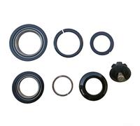 Eawfgtuw Bikes Headset Bearings Tapered 44mm/56mm Dual Bearing Aluminum Alloy Steel Waterproof Seal for For MTB Road For Bicycle Front Fork Head Tube