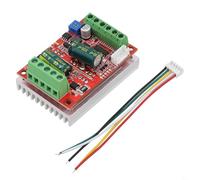 Eawfgtuw Brushless DC Motor Speed Controller Driver Board 9-60V 400W 3-Phase BLDC with Hall Sensor Support Forward Reverse for PWM VR Control Compatible with
