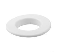 Eawfgtuw Cable Hole Cover, 40-80mm White PP Wall Pipe Entry Passage Decorative Trim, Tubing Passage Cover, Home Renovation Cover for Air Conditioning Pipes Conduit Installation(80mm)