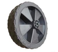 Eawfgtuw Camping Wagon Cart Wheel 112x80mm Folding Trolley Wheel Replacement 5 Inch Diameter 3.1 Inch Width PP Plastic Anti-Slip Silent High Temperature Resistant Max Load 150kg