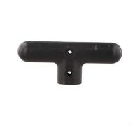 Eawfgtuw Camping Wagon Handle Replacement, Foldable Cart Push Grip for Luggage Trolley Hand Truck Part, For Durable Plastic Push Handle 13x5.5cm for Cargo Shopping Fishing