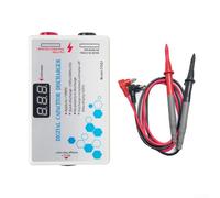 Eawfgtuw Capacitor Discharge Tool, Digital High Voltage 1000V, Fast Discharge Pen, Safety Protection, Voltmeter Display, Non-polarity Design, With Test Probe