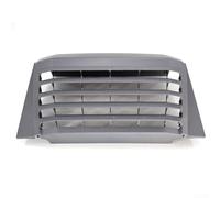 Eawfgtuw Car Rear Seat Ventilation Cover Trim Black Air Vent Replacement Ventilation Cover Waterproof Seat Vent Motorhome Seat Cover Rear Seats Air Vent