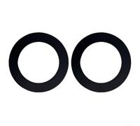 Eawfgtuw Coffee Machine Brewing Head Sealing Rings, Silicone Gasket O-ring For EM20 EM30 EM40 EM50 Semi-automatic Coffee Maker(2pcs)