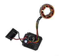 Eawfgtuw Control Board And Stator Set - For 2106/161/169 Brushless Electric Wrench 18V 21V Drive Plate Replacement Parts Metal Black