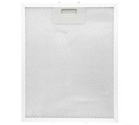 Eawfgtuw Cooker Hood Filters 318 X 258 X 9Mm Metal Mesh Extractor Vent Filter, 5-Layer Aluminized Grease Filtration, For Range Part Stainless Steel