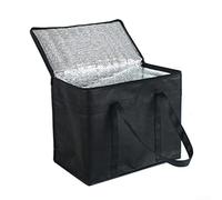 Eawfgtuw Cool Bag 30L Large Cooler Bag, Thermal Food Delivery Insulated Box For Camping BBQ Picnic Restaurants, Couriers, Picnic Cooler Bag, Groceries Boot Organiser Catering Warm Bags