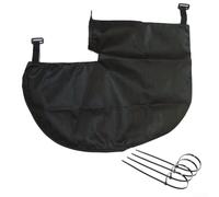 Eawfgtuw Cordless Leaf Blower Vacuum Bag With Zipper, Adjustable Replacement Collector Compatible With GE-CL 36 Li E-Solo And Hof 3000W, Black