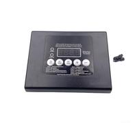 Eawfgtuw Digital Grill Control Panel 120V with LED Display, Electric Grill Controller for BBQ Thermostat Replacement Part, Black Plastic Housing 17x11.2x7mm