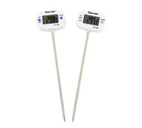 Eawfgtuw Digital Meat Thermometer Set with For Read Food Probe, 2-Pack Electronic Cooking Thermometer for BBQ Grilling Gauge, Outdoor Camping, Kitchen Oil Milk