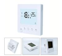 Eawfgtuw Digital Programmable Thermostat for Electric or Water Floor and Wall Heating, LCD Display, Weekly Schedule 5+2/6+/7+0, Memory Retention After Power Outage, Chi(16A)
