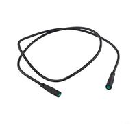 Eawfgtuw Display Extension Cable 5pin Connector Kit for Motor, 860mm Electric For Wire Harness with Male/Female, For Durable Rubber Wiring for Screen and(Female)