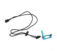 Eawfgtuw Diving Nose Clip Adjustable Swimming Nose Plug with Lanyard 6061 Aluminum Alloy Anti-Slip Ergonomic Design for Freediving Water Sports(Blue)