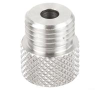 Eawfgtuw Drill Sleeve Bushing for M14 Dowelling Jig, 3-10mm Wood Drilling Guide Locator, Stainless Steel Drill Bit Guide for Woodworking, 1 Pack(5mm)