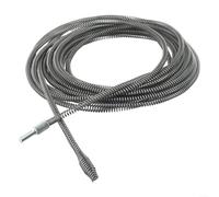 Eawfgtuw Electric Drain Cleaning Spring Pipe Snake Plumbing Auger Tool with Drill Connector Pipe Blockage Removal for Kitchen Bathroom Sink Shower Bathtub Sewer Drains(10 meters)