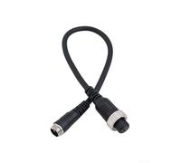 Eawfgtuw Electric Reel Power Cable for Daiwa 800MJ, Pure Copper Wire Core Battery with PVC Insulation, 30/35/45 Pin Compatible Fishing Reel Cable (200cm)(0.45m)