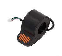 Eawfgtuw Electric Scooter Thumb Speed Throttle Accelerator Replacement for F30 For F40, ABS Finger Control Upgrade Part, Black and Orange, For Easy Install