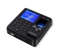 Eawfgtuw Fingerprint Attendance Machine, Supports 1000 Fingerprints, And PIN, Clocking in Machines for Small Business, Fingerprint Punch Card Machine