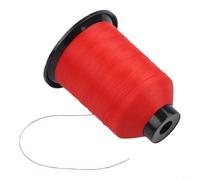 Eawfgtuw Fishing Rod Guide Wrapping Thread 150D Nylon Rod Building Binding Wire for DIY Repair and Guide For Ring Tying Strong For String Fluorescent Yellow 10x7cm(red)
