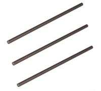 Eawfgtuw Fishing Rod Repair Kit Carbon Fibre Blank Replacement Sections 1mm-9.5mm Broken Pole Fix Kit for Anglers Black 3-Pack Assorted Diameters(3.5MM)