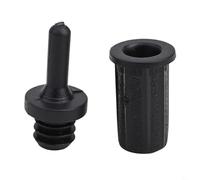 Eawfgtuw For 10 Pcs DIY Audio Speaker Buckles Plastic Ball Socket Type Grill Guides Peg Kit for Easy Speaker Grill Installation, Black(026)