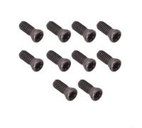 Eawfgtuw For 10pcs M2 M2.5 For M5 For Torx Socket Head Machine Screws for CNC Lathe Tools, Compatible with Carbide Insert Blade Replacement, Steel Fasteners for CNC(3 x 8mm)