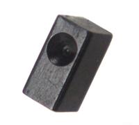 Eawfgtuw For 12Pcs Tremolo Bridge Saddle String Clamp Locking for Floyd Rose Electric Guitar, Metal Saddle Insert 7.9x5x4mm/7.5x5x4mm/7.5x4x4mm, Black(7.9x5x4mm)