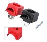 Eawfgtuw for 150A High Current Battery Terminal Connector for Energy Storage Inverters, M6 Copper Terminal with PBT Flame Retardant Casing, DC1000V Rated Voltage,(RED+Black)