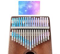 Eawfgtuw For 17 Key Kalimba Sticker for Beginners - Scale Note Label for Thumb Harp Learning Tool, Compatible with 17-Key Kalimba Steel Keys, PVC Waterproof(A)
