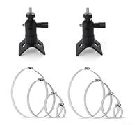 Eawfgtuw For 2 Pack Camera Mount Bracket with /4 Inch Screw for eufyCam /2/2C/2C Pro/3/3C and For Pro 2/3, Adjustable Wall Mount with 360 Degree Rotation and