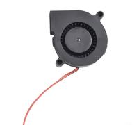 Eawfgtuw For 2PCS 5015 Blower Fan DC 12V/24V Oil Bearing Centrifugal Cooling Fan for Turbo Brushless DC Motor Replacement Ventilation Exhaust(24V)