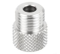 Eawfgtuw for 3-10mm Stainless Steel Drill Sleeve Bushing for M14 Dowelling Jig, Woodworking Drill Guide Locator for Accurate Hole Positioning, Silver, 1PC(6mm)