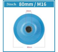 Eawfgtuw for 3/4 Inch Sanding Backing Pad with M10 M14 Thread Hook and Loop Polishing Disc Holder for Orbital Sander Car Paint Buffing(3inch M16)