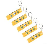 Eawfgtuw for 3 Bubble Level with Keychain Magnetic Measuring Tool for Horizontal Vertical Alignment, 45/90/180 Degree Gradienter with Strong Magnetic Strip,