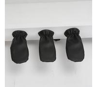 Eawfgtuw For 3 Pack Pedal Cover for Sustain, Protective Case Compatible with Grand and Upright Keyboards, Black - 10.5 x 5 cm, Elastic Fit to