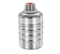 Eawfgtuw For 304 Stainless Steel Water Level Control Float Valve with 2 Inch Connection for Water Tanks, Pools, and Solar Systems, Fully Automatic Operation(/2-top water inlet (height 89mm))