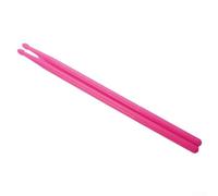 Eawfgtuw For 5A Luminous Drumsticks for Dark Stage Performance, Glow-in-the-Dark Nylon Drum 40.6 cm, Pair for Party Night Shows(Pink)