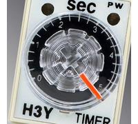 Eawfgtuw For 8-Pin 60-Second Power-On Delay For Relay H3Y-2 with LED Indicator, 24V DC 5A Timer For Relay for Industrial Control, Compatible with DIN Rail Mounting(H3Y-2 60S AC220V)