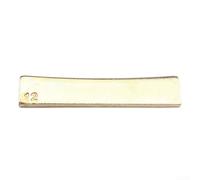 Eawfgtuw For 9 Size Guitar Radius Brass Fret Press Caul for Luthier DIY Fretboard Tool, Compatible with 7.25 to 20 Radius Fingerboards(12)