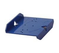 Eawfgtuw for ABS Hinge Hole Drilling Guide Locator for Cabinet Hinges, 35mm/40mm Drill Template Jig with Centering Ruler, Blue, pc