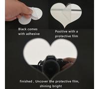 Eawfgtuw For Acrylic Mirror Wall Stickers 18 Pcs Set with 3D Floral Design for Home Decor, Gold Silver Black Red Blue, Large Medium Small Flowers,(silver)