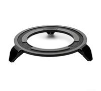 Eawfgtuw For Acrylic Speaker Stand for Harman For Kardon Studio 3/4, Desktop Holder for Speakers, Compatible with Portable Audio Devices, Black/White, 25.5 x(Is black)