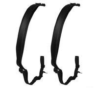 Eawfgtuw For Adjustable Synthetic Leather Accordion Shoulder Straps for 96-120 Bass Accordions, 70-113cm Length, Black