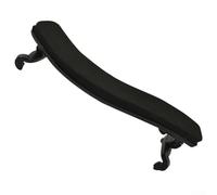 Eawfgtuw For Adjustable Violin Shoulder Rest Support for /8/4 /2 3/4 4/4 Violins, Fit with Soft Foam Pad and Rubber Feet, Black Plastic Frame(/4/8)