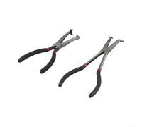 Eawfgtuw for Automotive Electrical Disconnect Pliers 8 Inch Wire Cutting and Fuel Line Separator Tool for Removing Locking Push Tab Connectors in Ignition Coils Mass Air(C)