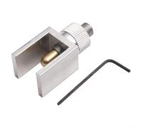 Eawfgtuw For Black Key Leveling Tool for Repair - Brass Float Pin Adjustment Device with Precise Slope Measurement, 54x25mm Metal Tuning Gauge for