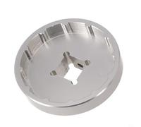 Eawfgtuw For Bottom Bracket Tool T47 Socket Wrench for Praxis Works BB-M30, Aluminum Alloy 12T For Bike Bottom Bracket Installer Remover for Trek Frames, Silver