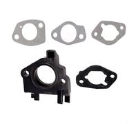 Eawfgtuw For Carburetor Gasket Set with Spacer for GX390 and For GX340 13HP 11HP Engines, Includes 5-Piece Kit with Metal Rubber Air Box Gasket, Compatible(0)