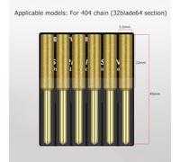 Eawfgtuw for Chainsaw Sharpening Stones Grinder Bits Set, 4mm 4.8mm 5.5mm Coated Rotary Tool Accessories for Electric Chainsaw(5.5mm)