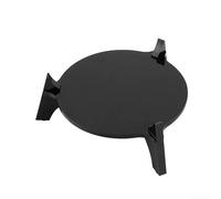 Eawfgtuw For Clear Acrylic Speaker Stand for Bose Revolve+: Anti-Slip Silicone Feet, Compact 13x12x4.5cm Design, Sturdy Lightweight Holder in White or Black(Is black)